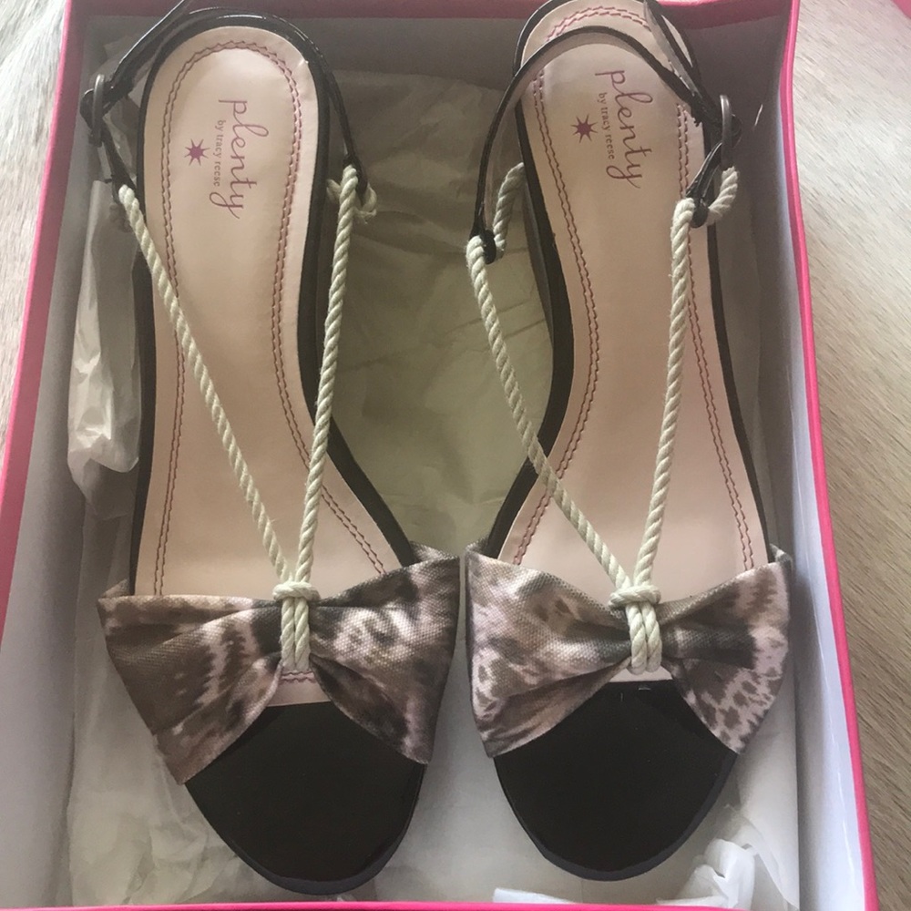 Plenty by Tracy Reese slingback wedges